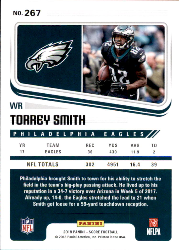 A8999- 2018 Score Football Cards 251-440 +Rookies -You Pick- 15+ FREE US SHIP - Picture 19 of 283