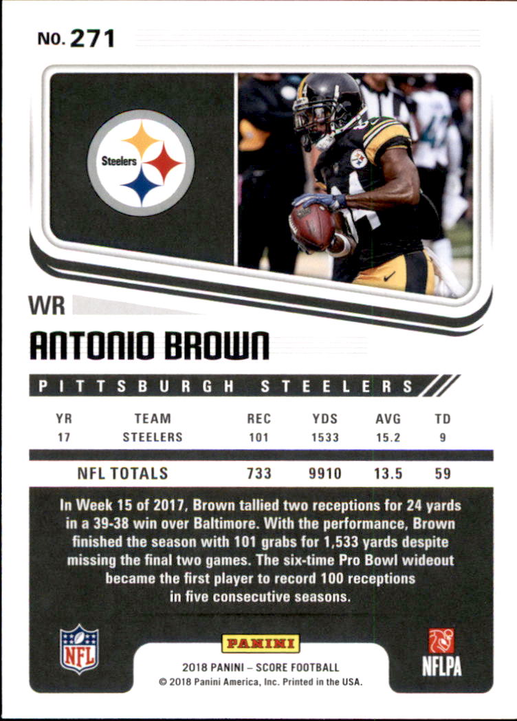 A8999- 2018 Score Football Cards 251-440 +Rookies -You Pick- 15+ FREE US SHIP - Picture 23 of 283