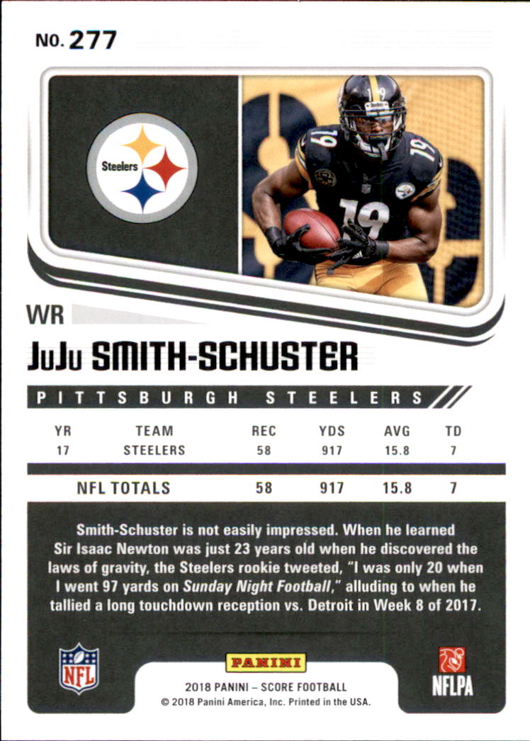 A8999- 2018 Score Football Cards 251-440 +Rookies -You Pick- 15+ FREE US SHIP - Picture 27 of 283
