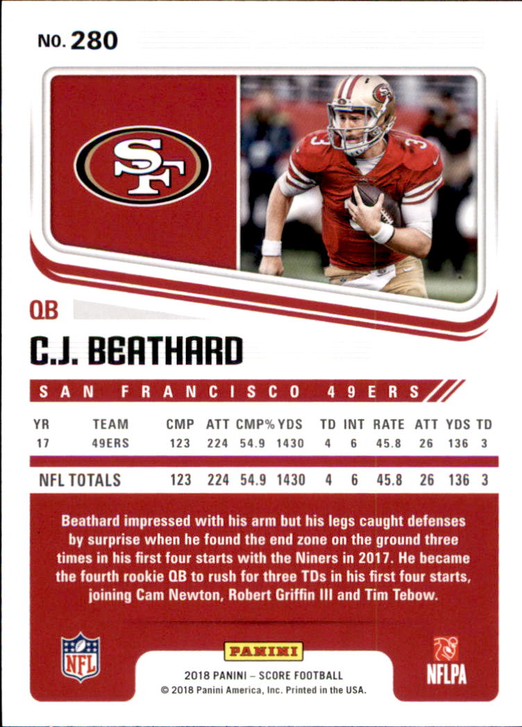 A8999- 2018 Score Football Cards 251-440 +Rookies -You Pick- 15+ FREE US SHIP - Picture 31 of 283