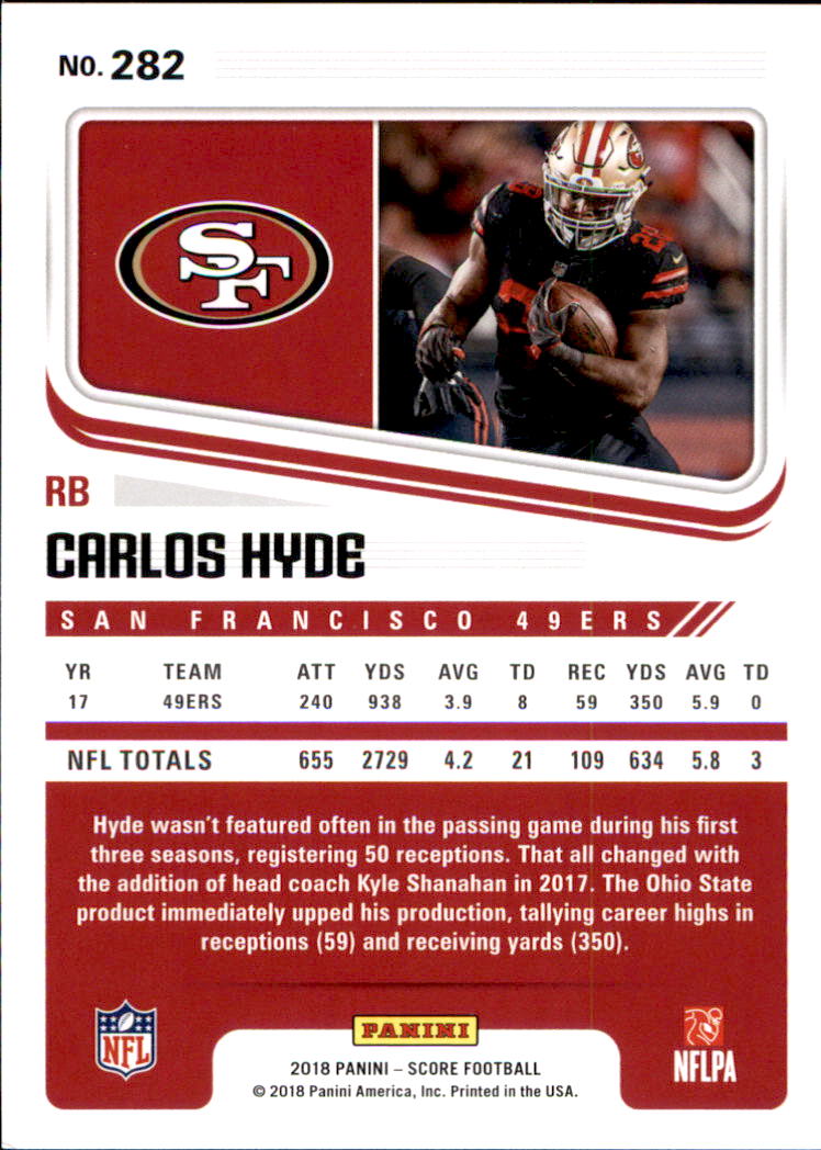 A8999- 2018 Score Football Cards 251-440 +Rookies -You Pick- 15+ FREE US SHIP - Picture 35 of 283