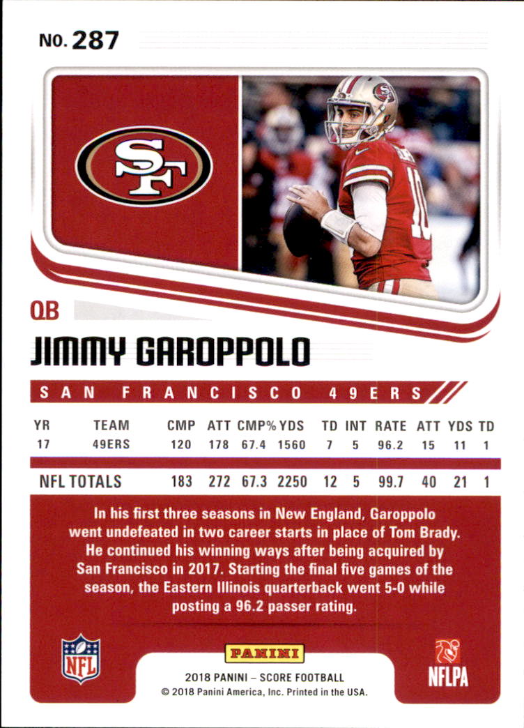 A8999- 2018 Score Football Cards 251-440 +Rookies -You Pick- 15+ FREE US SHIP - Picture 43 of 283