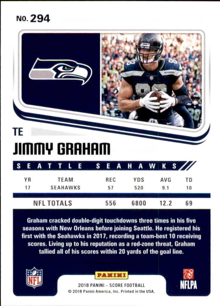 A8999- 2018 Score Football Cards 251-440 +Rookies -You Pick- 15+ FREE US SHIP - Picture 55 of 283