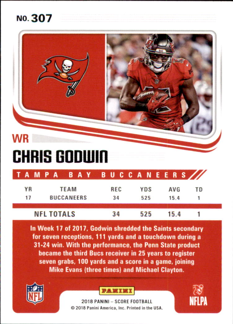 A8999- 2018 Score Football Cards 251-440 +Rookies -You Pick- 15+ FREE US SHIP - Picture 73 of 283
