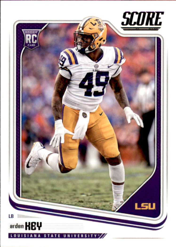 2018 Score Football Rookie Card RC Singles - You Choose