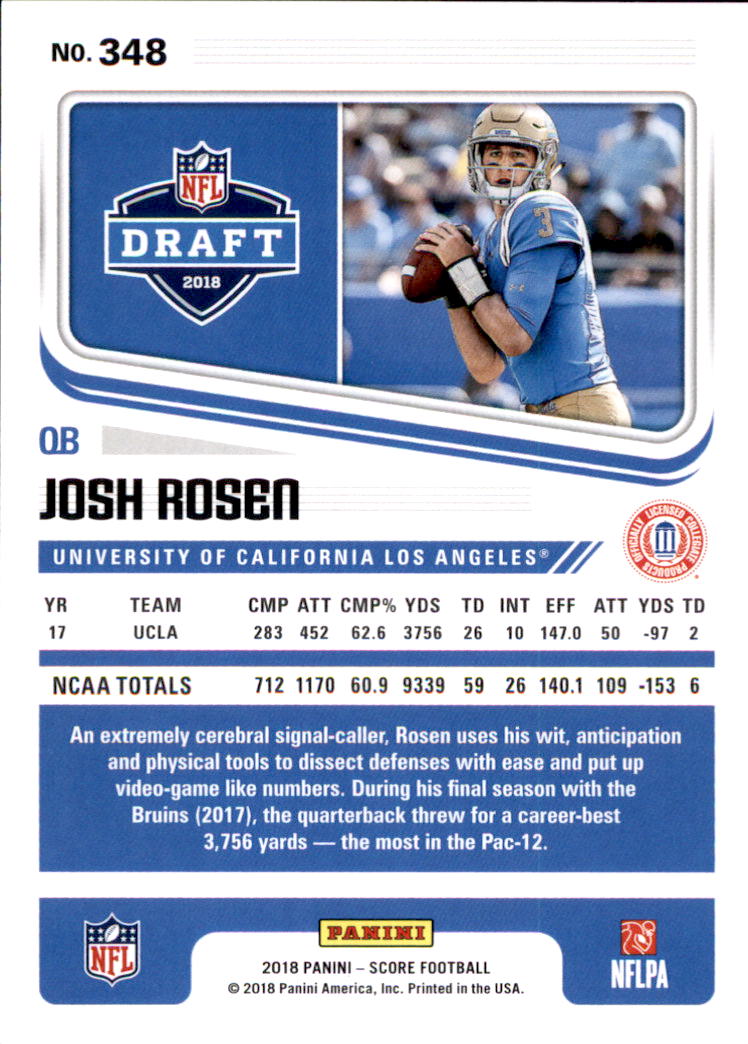 2018 Score Football Rookie Card RC Singles - You Choose