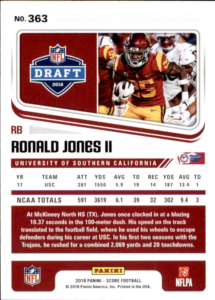 2018 Score Football Rookie Card RC Singles - You Choose