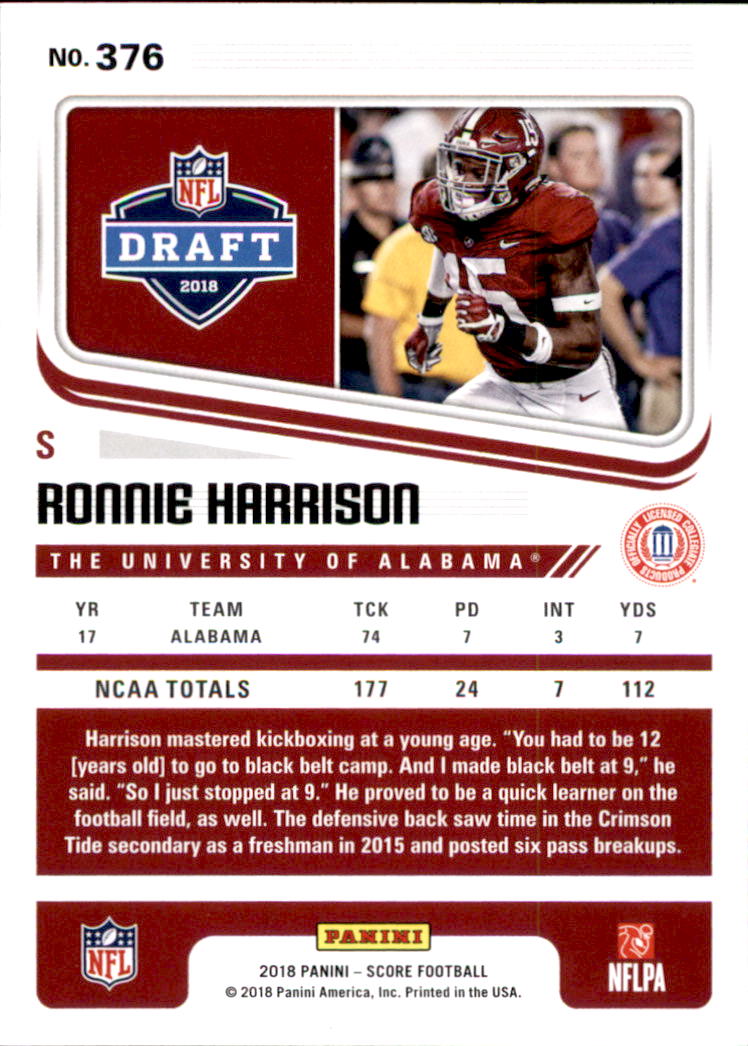 2018 Score Football Rookie Card RC Singles - You Choose