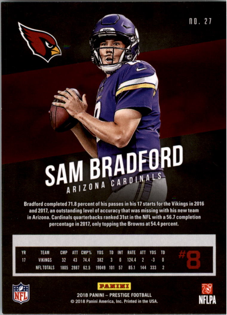 B2460- 2018 Prestige Football Cards 1-300 +Rookies -You Pick- 15+ FREE US SHIP - Picture 49 of 409