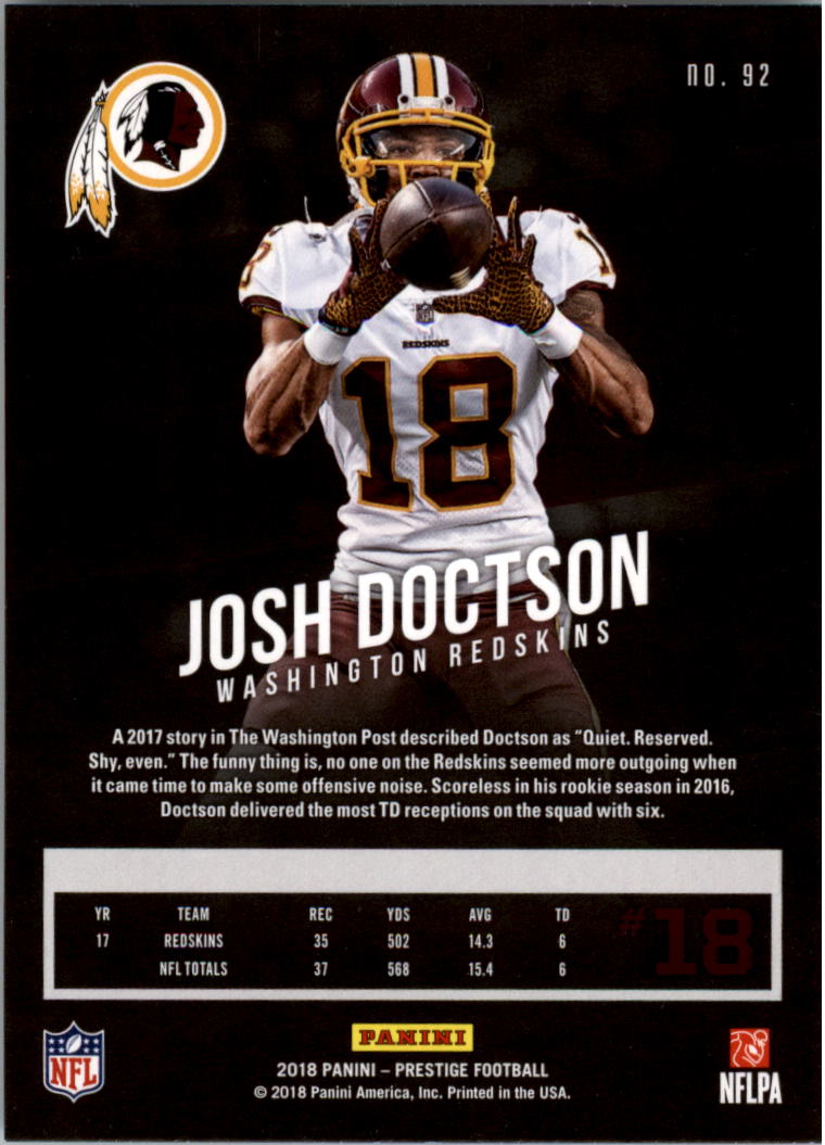 B2460- 2018 Prestige Football Cards 1-300 +Rookies -You Pick- 15+ FREE US SHIP - Picture 163 of 409
