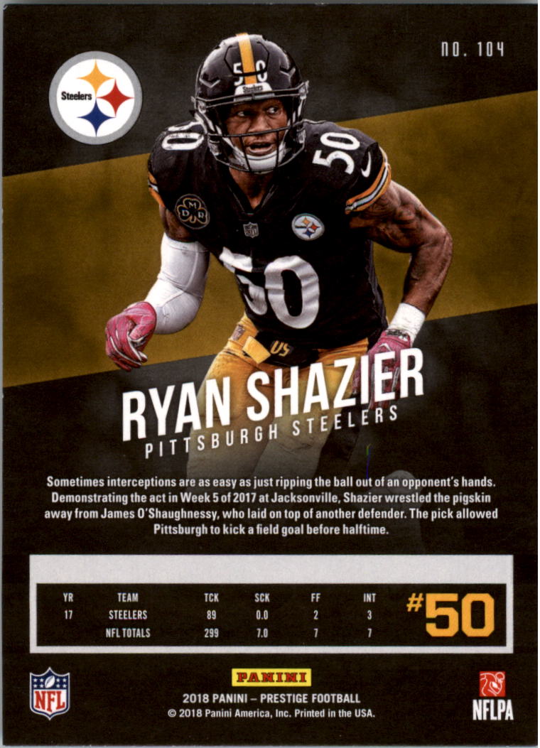 B2460- 2018 Prestige Football Cards 1-300 +Rookies -You Pick- 15+ FREE US SHIP - Picture 177 of 409