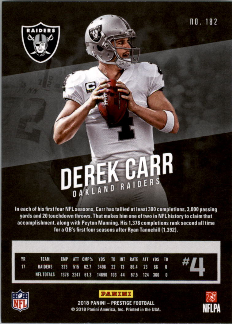 B2460- 2018 Prestige Football Cards 1-300 +Rookies -You Pick- 15+ FREE US SHIP - Picture 309 of 409