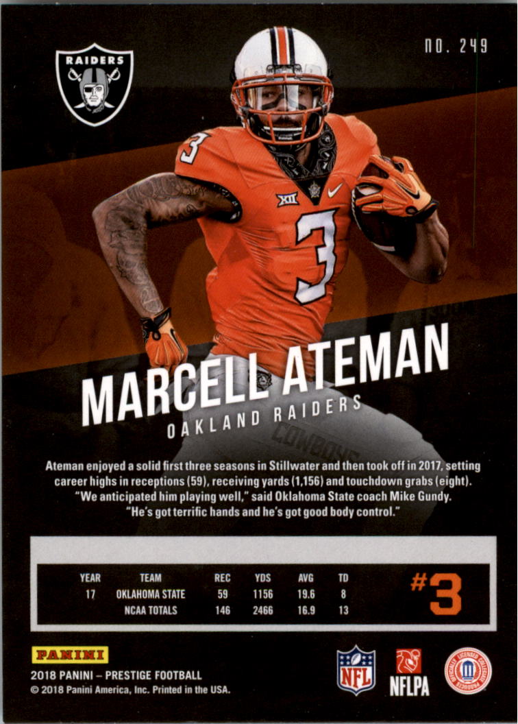 B2460- 2018 Prestige Football Cards 1-300 +Rookies -You Pick- 15+ FREE US SHIP - Picture 373 of 409