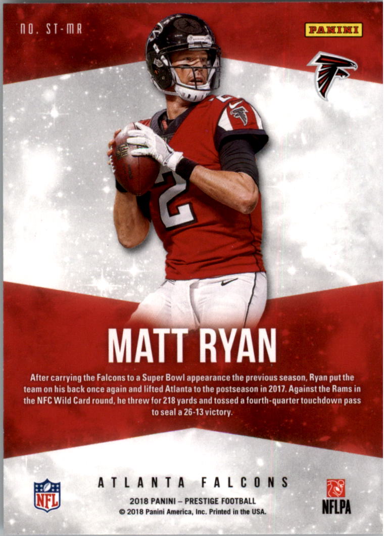 2018 Prestige Stars of the NFL #5 Matt Ryan back image