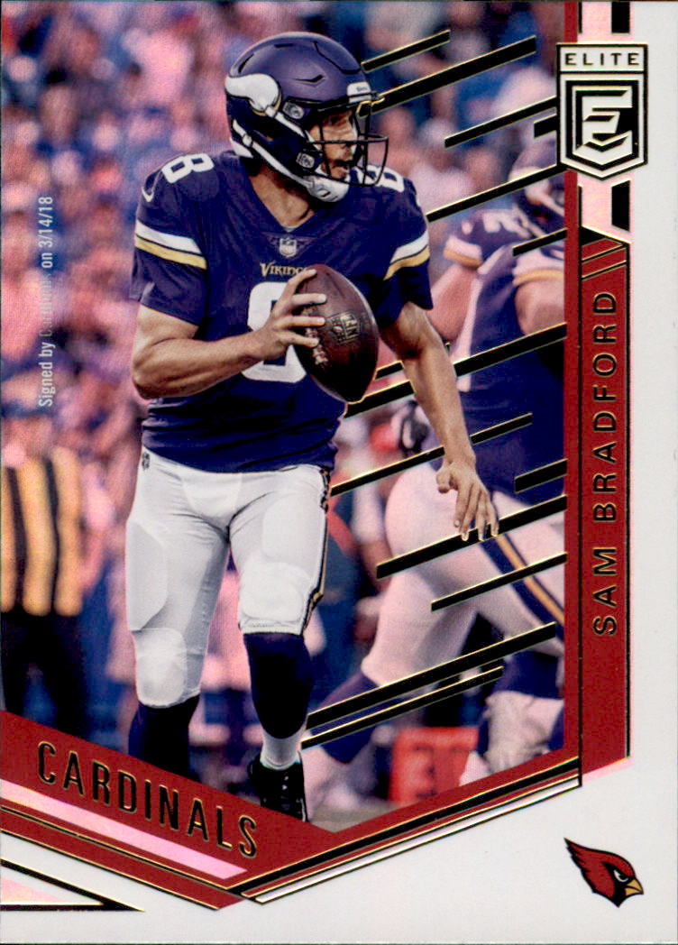 A1582- 2018 Elite Football Card #s 1-100 +Inserts -You Pick- 15+ FREE US SHIP - Picture 22 of 163