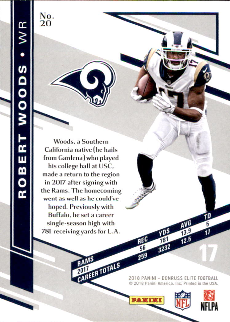 A1582- 2018 Elite Football Card #s 1-100 +Inserts -You Pick- 15+ FREE US SHIP - Picture 33 of 163