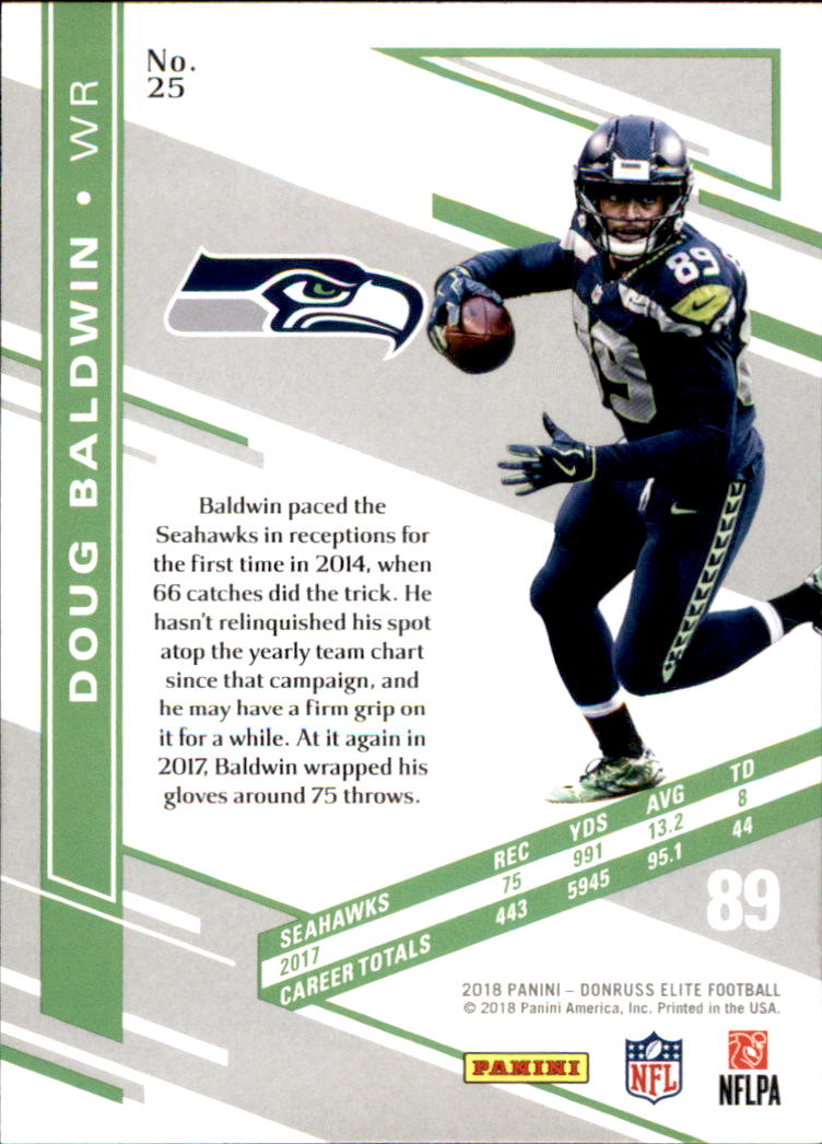 A1582- 2018 Elite Football Card #s 1-100 +Inserts -You Pick- 15+ FREE US SHIP - Picture 39 of 163
