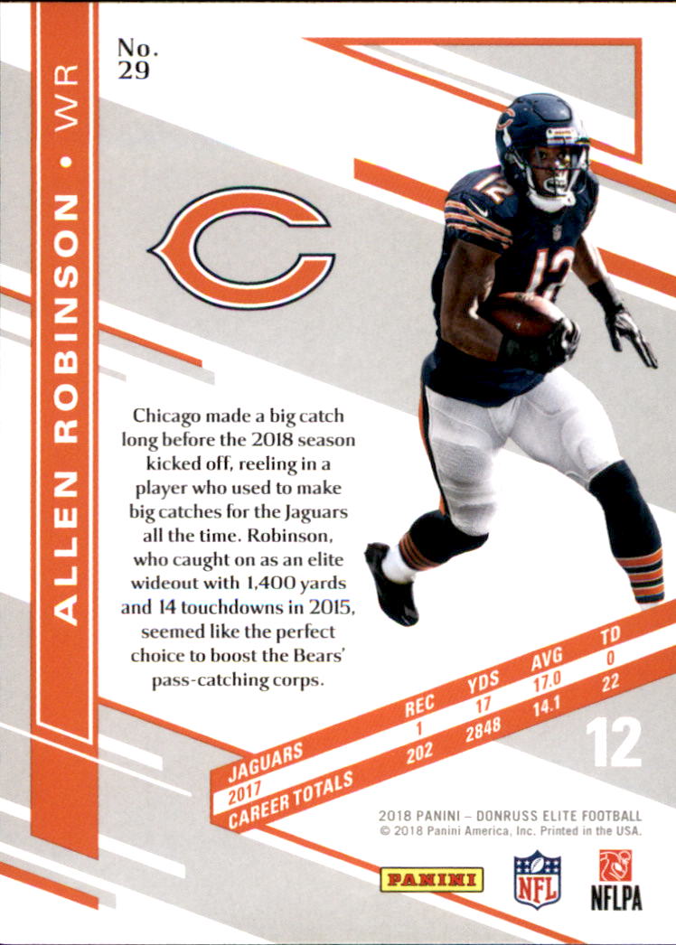 A1582- 2018 Elite Football Card #s 1-100 +Inserts -You Pick- 15+ FREE US SHIP - Picture 47 of 163