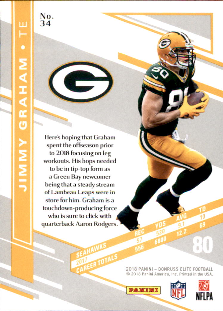 A1582- 2018 Elite Football Card #s 1-100 +Inserts -You Pick- 15+ FREE US SHIP - Picture 53 of 163
