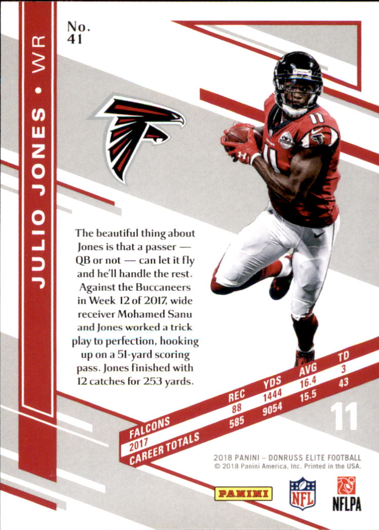 A1582- 2018 Elite Football Card #s 1-100 +Inserts -You Pick- 15+ FREE US SHIP - Picture 63 of 163