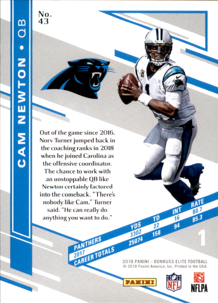 A1582- 2018 Elite Football Card #s 1-100 +Inserts -You Pick- 15+ FREE US SHIP - Picture 67 of 163