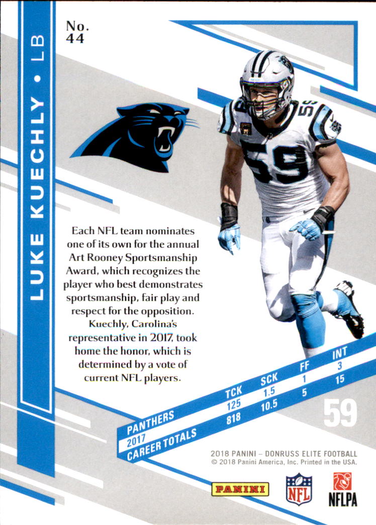A1582- 2018 Elite Football Card #s 1-100 +Inserts -You Pick- 15+ FREE US SHIP - Picture 69 of 163