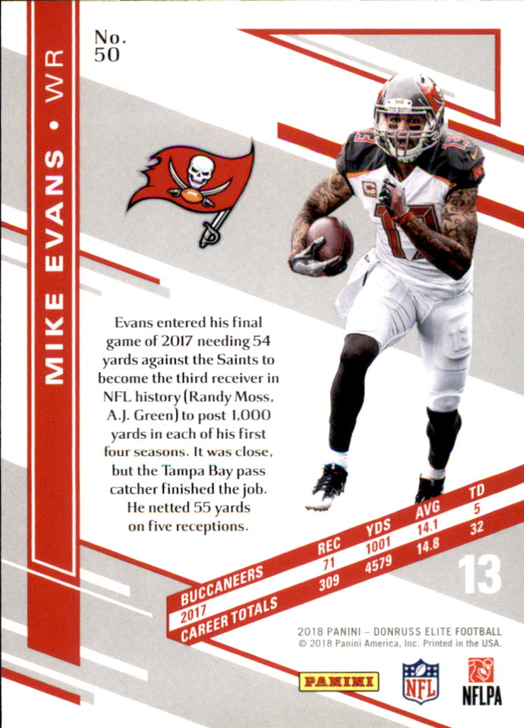 A1582- 2018 Elite Football Card #s 1-100 +Inserts -You Pick- 15+ FREE US SHIP - Picture 81 of 163