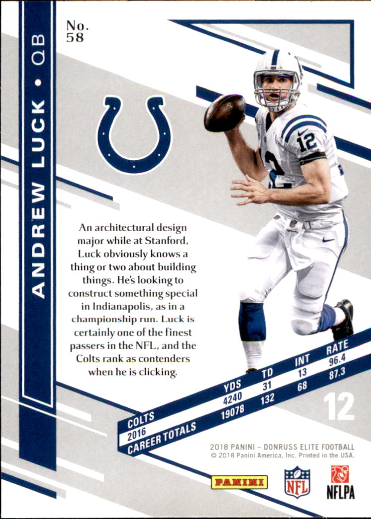A1582- 2018 Elite Football Card #s 1-100 +Inserts -You Pick- 15+ FREE US SHIP - Picture 95 of 163