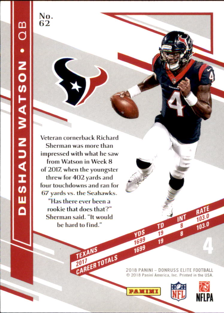 A1582- 2018 Elite Football Card #s 1-100 +Inserts -You Pick- 15+ FREE US SHIP - Picture 101 of 163