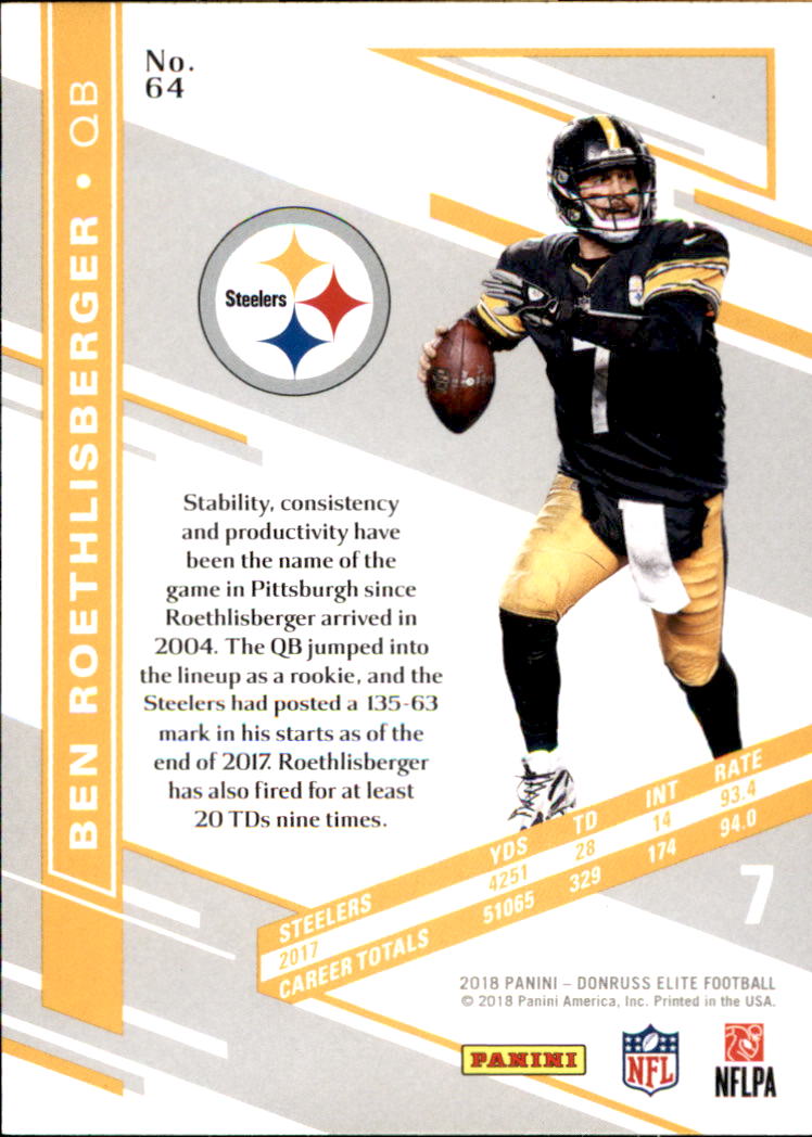 A1582- 2018 Elite Football Card #s 1-100 +Inserts -You Pick- 15+ FREE US SHIP - Picture 103 of 163