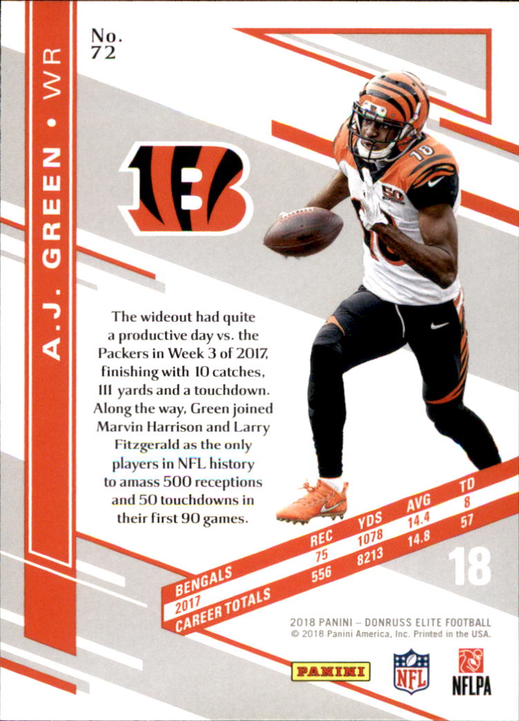 A1582- 2018 Elite Football Card #s 1-100 +Inserts -You Pick- 15+ FREE US SHIP - Picture 115 of 163