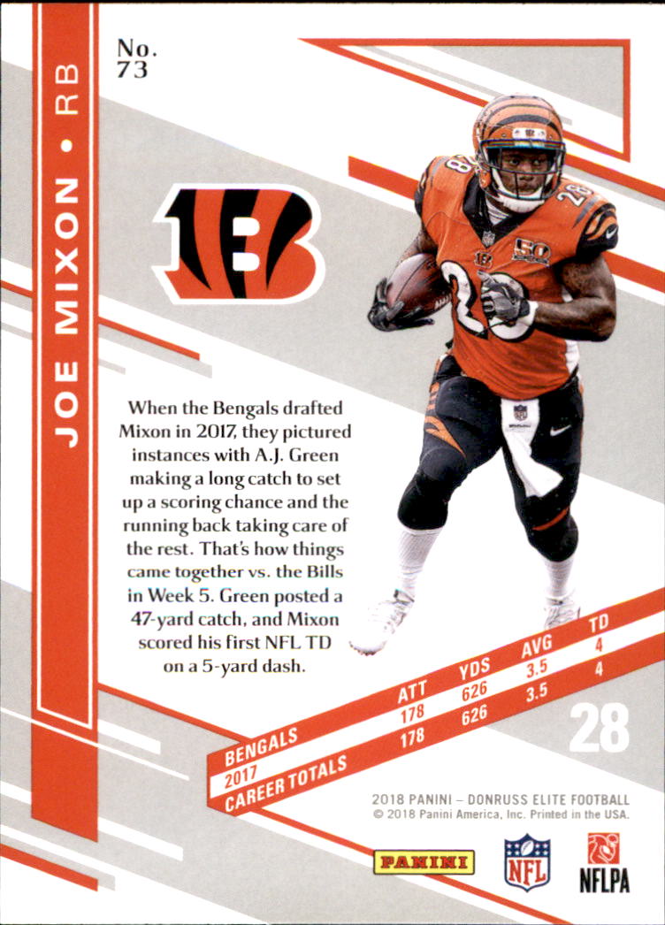 A1582- 2018 Elite Football Card #s 1-100 +Inserts -You Pick- 15+ FREE US SHIP - Picture 117 of 163