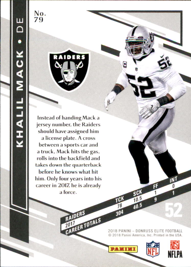 A1582- 2018 Elite Football Card #s 1-100 +Inserts -You Pick- 15+ FREE US SHIP - Picture 123 of 163
