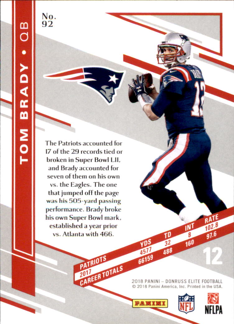 A1582- 2018 Elite Football Card #s 1-100 +Inserts -You Pick- 15+ FREE US SHIP - Picture 143 of 163