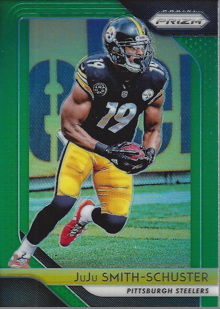 2018 Prizm Football Green Prizm Singles – You Choose