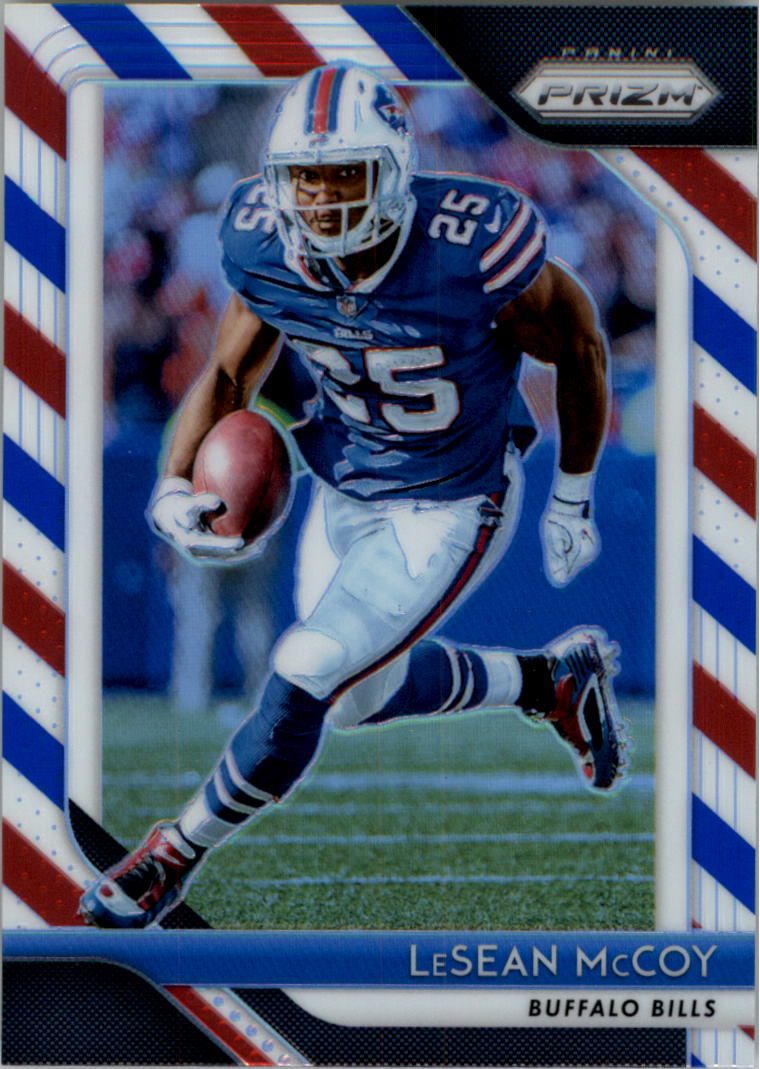 2018 Panini Prizm Prizms Red White and Blue #175 LeSean McCoy