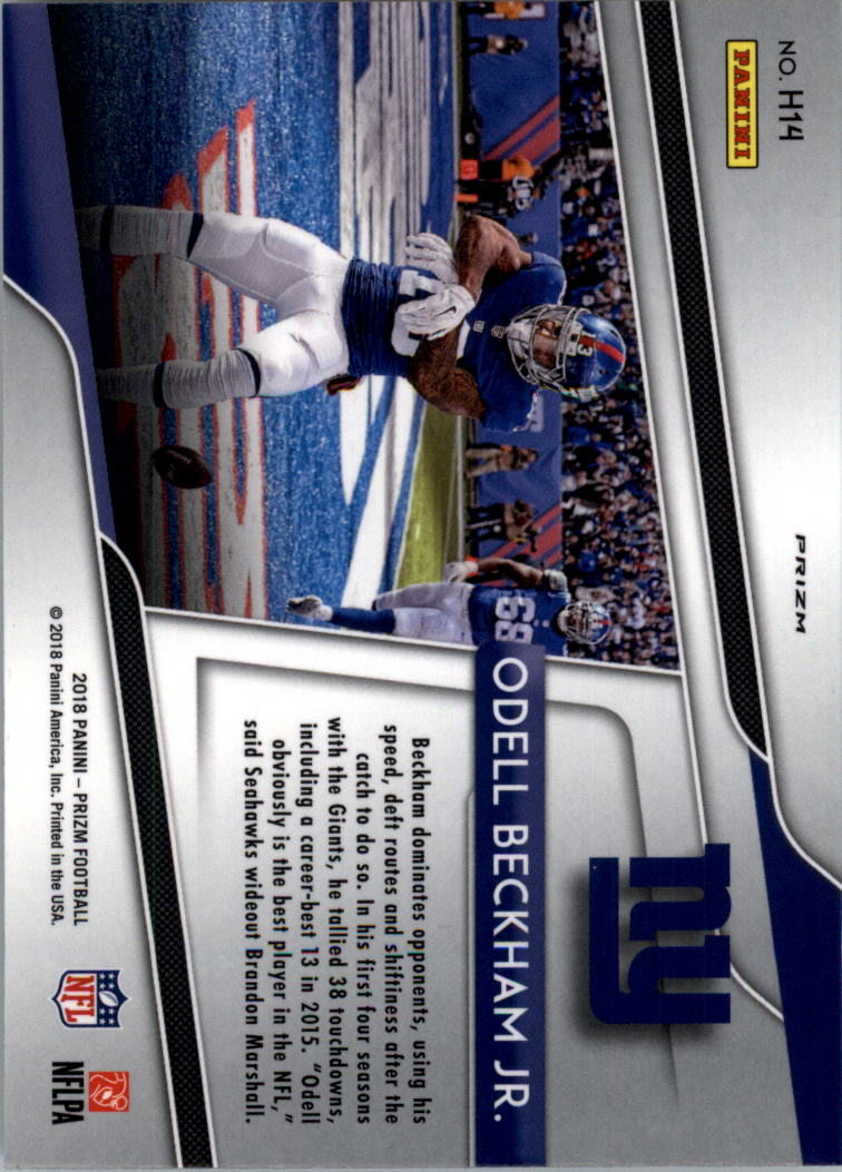2018 Panini Prizm Hype Prizms #14 Odell Beckham Jr.