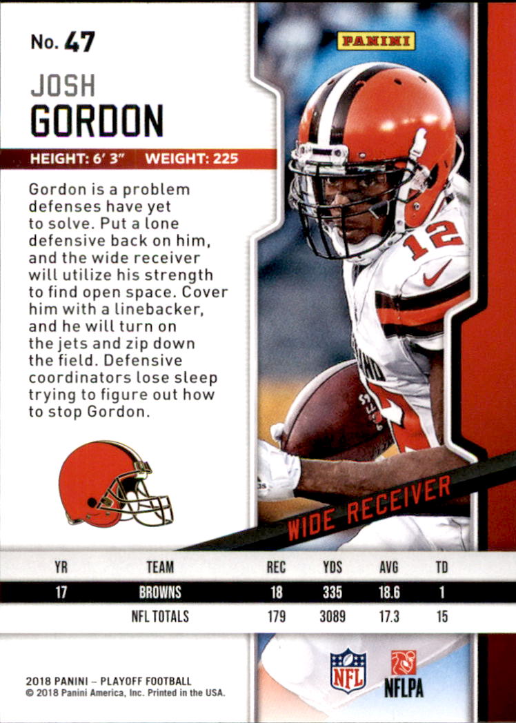 A8069- 2018 Playoff Football Card #s 1-200 -You Pick- 15+ FREE US SHIP - Picture 95 of 395