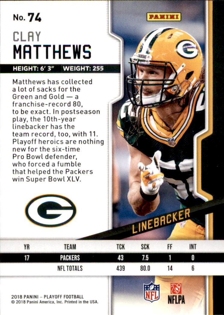 A8069- 2018 Playoff Football Card #s 1-200 -You Pick- 15+ FREE US SHIP - Picture 149 of 395
