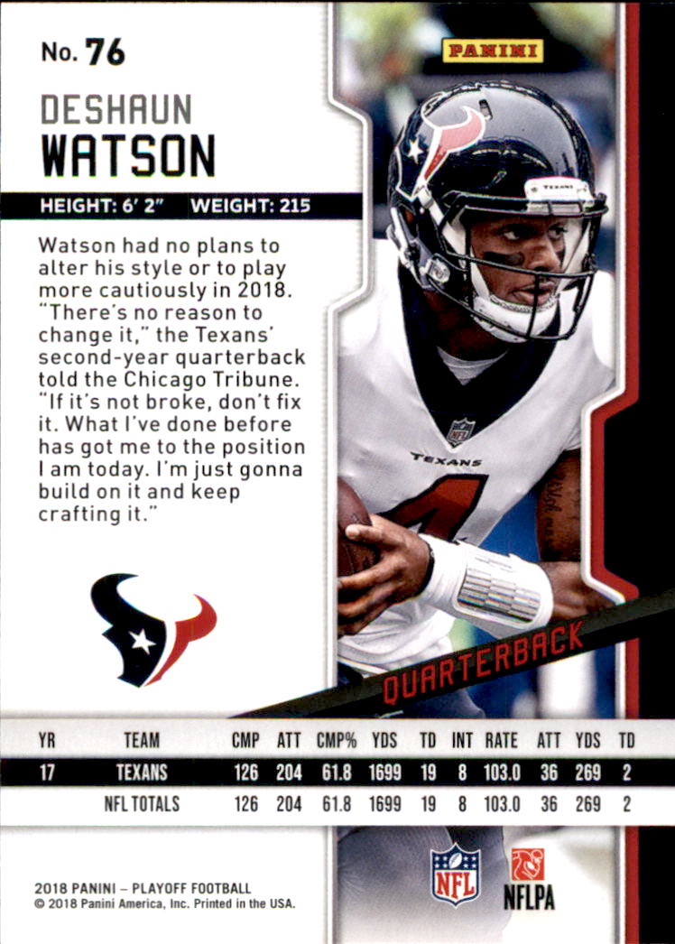A8069- 2018 Playoff Football Card #s 1-200 -You Pick- 15+ FREE US SHIP - Picture 153 of 395