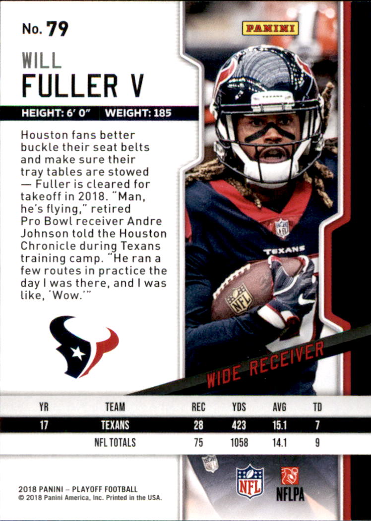A8069- 2018 Playoff Football Card #s 1-200 -You Pick- 15+ FREE US SHIP - Picture 159 of 395