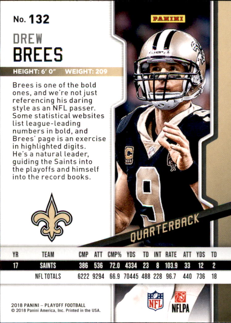 A8069- 2018 Playoff Football Card #s 1-200 -You Pick- 15+ FREE US SHIP - Picture 261 of 395