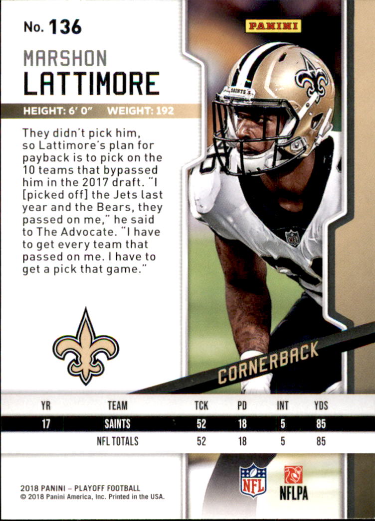 A8069- 2018 Playoff Football Card #s 1-200 -You Pick- 15+ FREE US SHIP - Picture 269 of 395