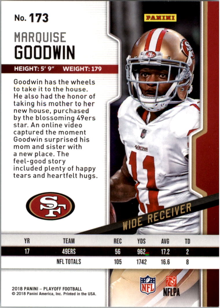 A8069- 2018 Playoff Football Card #s 1-200 -You Pick- 15+ FREE US SHIP - Picture 341 of 395