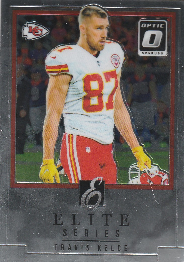 : 2017 Donruss Elite #51 Travis Kelce Kansas City Chiefs