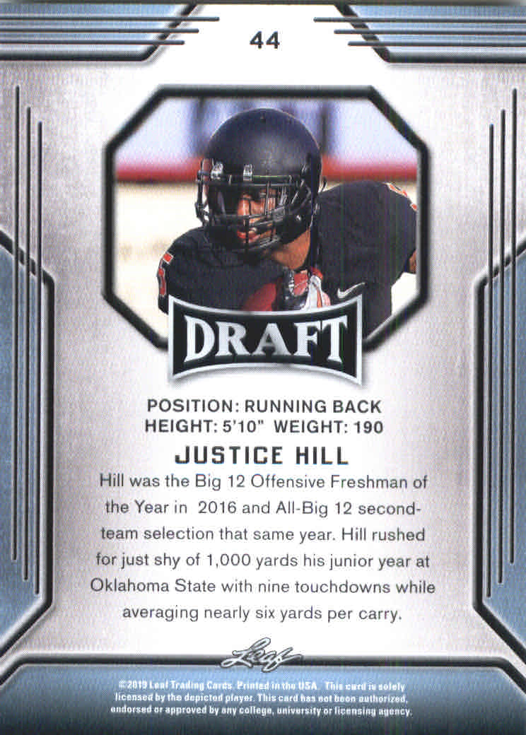 B3103- 2019 Leaf Draft FB Card #s 1-100 +Inserts -You Pick- 15+ FREE US SHIP - Picture 81 of 154