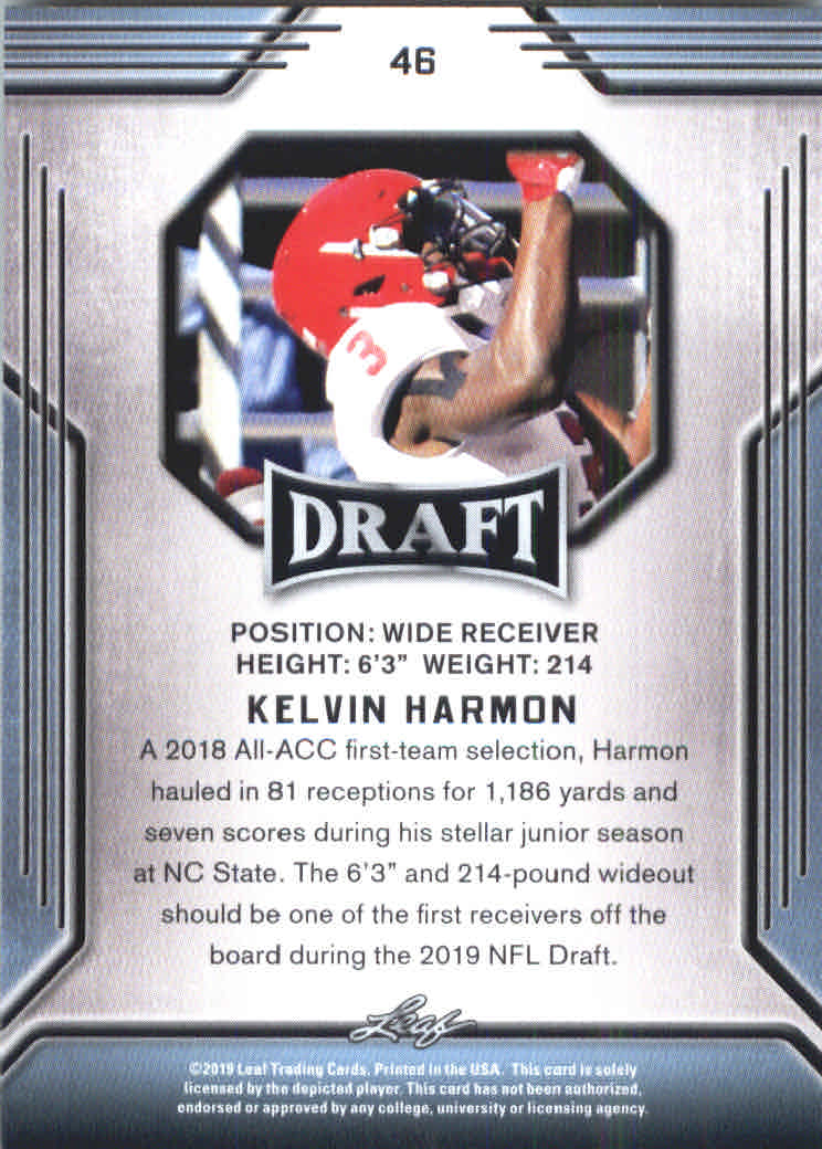 B3103- 2019 Leaf Draft FB Card #s 1-100 +Inserts -You Pick- 15+ FREE US SHIP - Picture 83 of 154