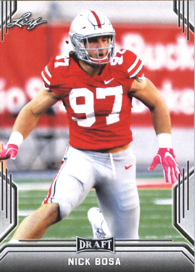 : 2020 Panini Contenders Draft Legacy #10 Joey Bosa/Nick