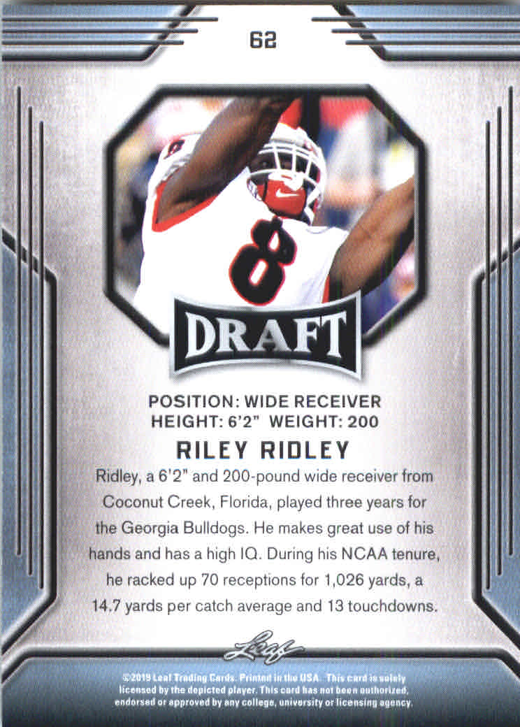 B3103- 2019 Leaf Draft FB Card #s 1-100 +Inserts -You Pick- 15+ FREE US SHIP - Picture 105 of 154