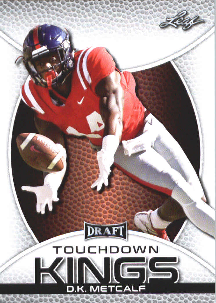 2019 Leaf Draft #86 D.K. Metcalf TK